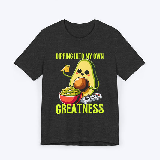 T-Shirt Dark Grey Heather / S Dipping Into My Own Greatness Avocado T-shirt