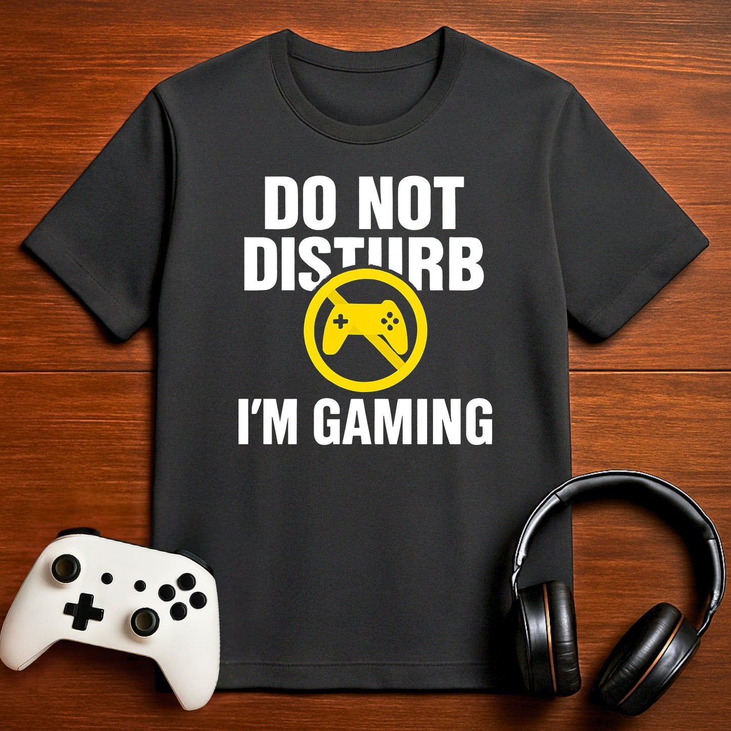 T-Shirt Dark Grey Heather / S DND: Gaming In Progress T-shirt