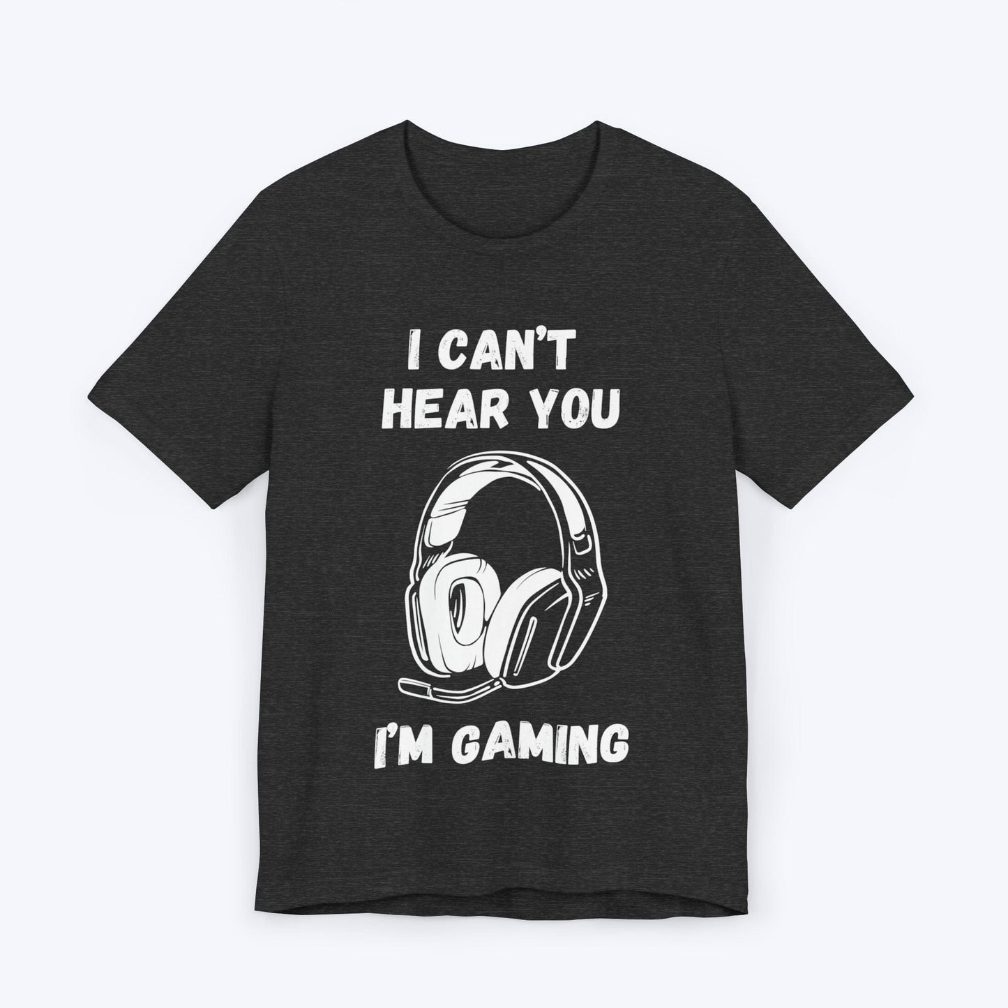 T-Shirt Dark Grey Heather / S Do Not Disturb: Gamer at Play T-shirt