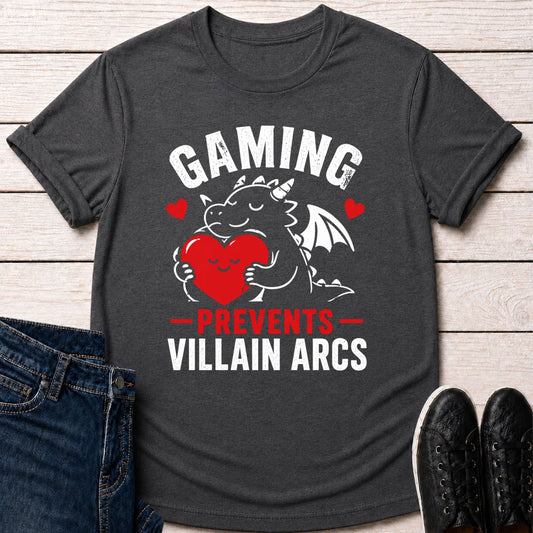 T-Shirt Dark Grey Heather / S Dragon Peace T-shirt