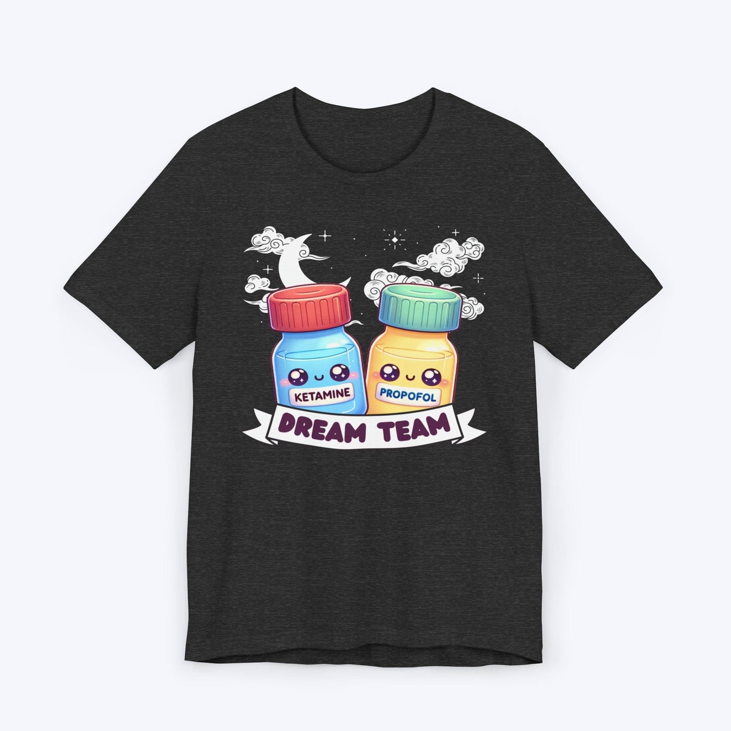 T-Shirt Dark Grey Heather / S Dream Team Nurse T-shirt