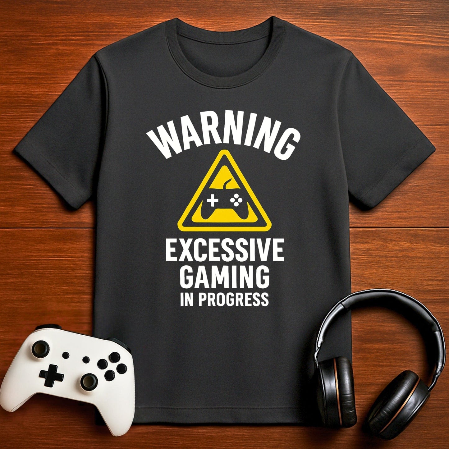 T-Shirt Dark Grey Heather / S Excessive Gaming in Progress T-shirt