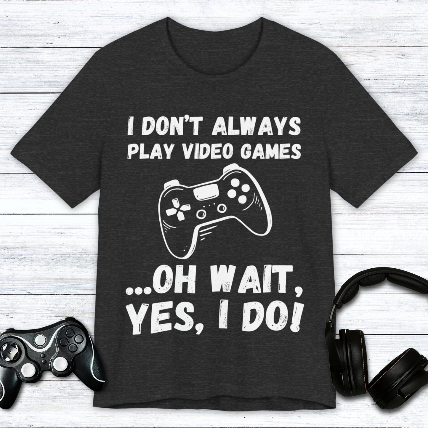 T-Shirt Dark Grey Heather / S Forever Gamer T-shirt