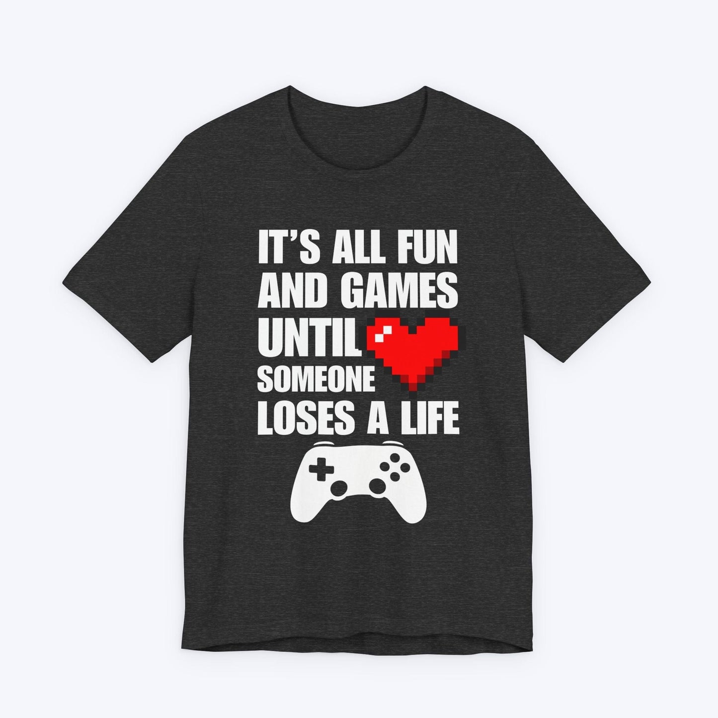 T-Shirt Dark Grey Heather / S Fun and Games T-shirt