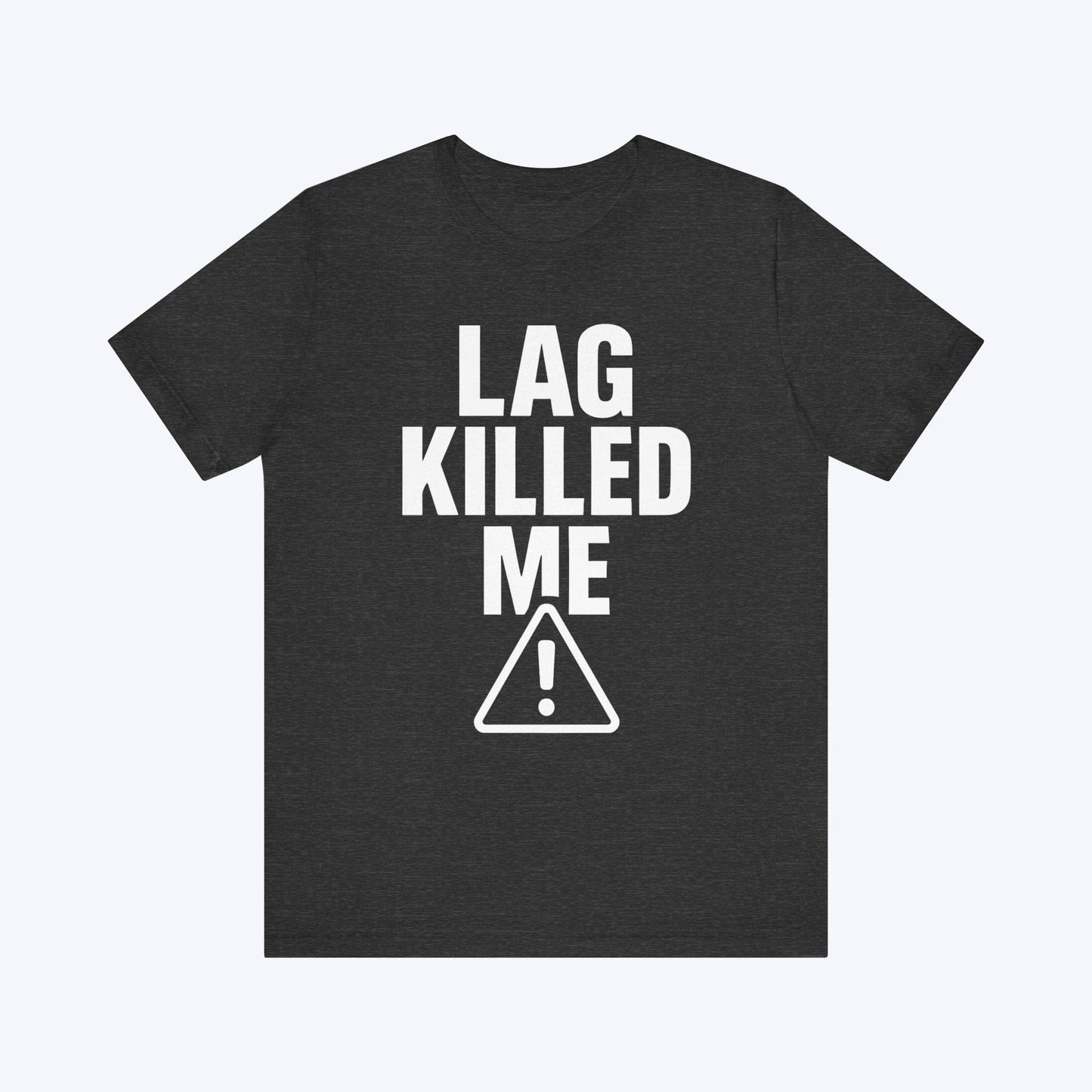 T-Shirt Dark Grey Heather / S Game Over: Lag Edition T-shirt