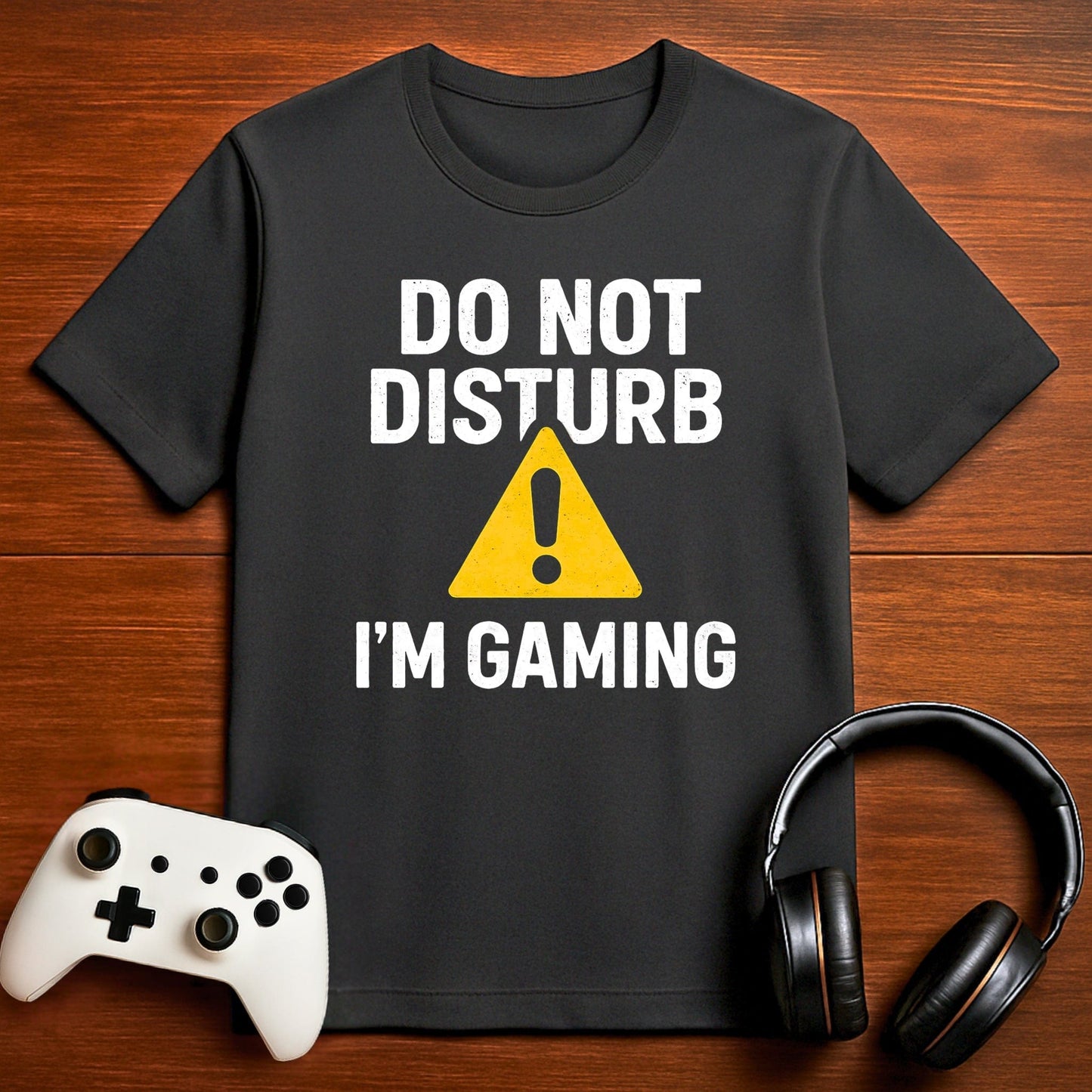 T-Shirt Dark Grey Heather / S Gamer Zone: Do Not Disturb T-shirt
