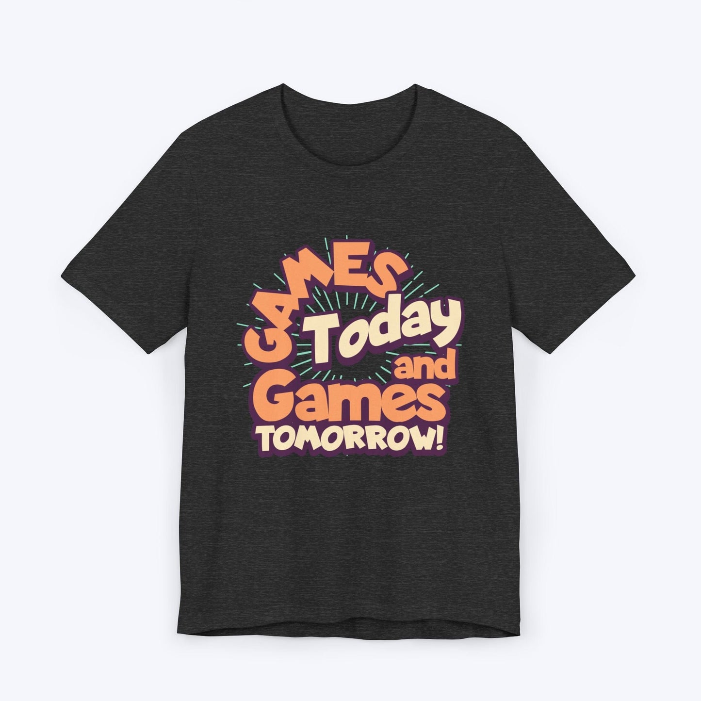 T-Shirt Dark Grey Heather / S Games Today and Games Tomorrow T-shirt