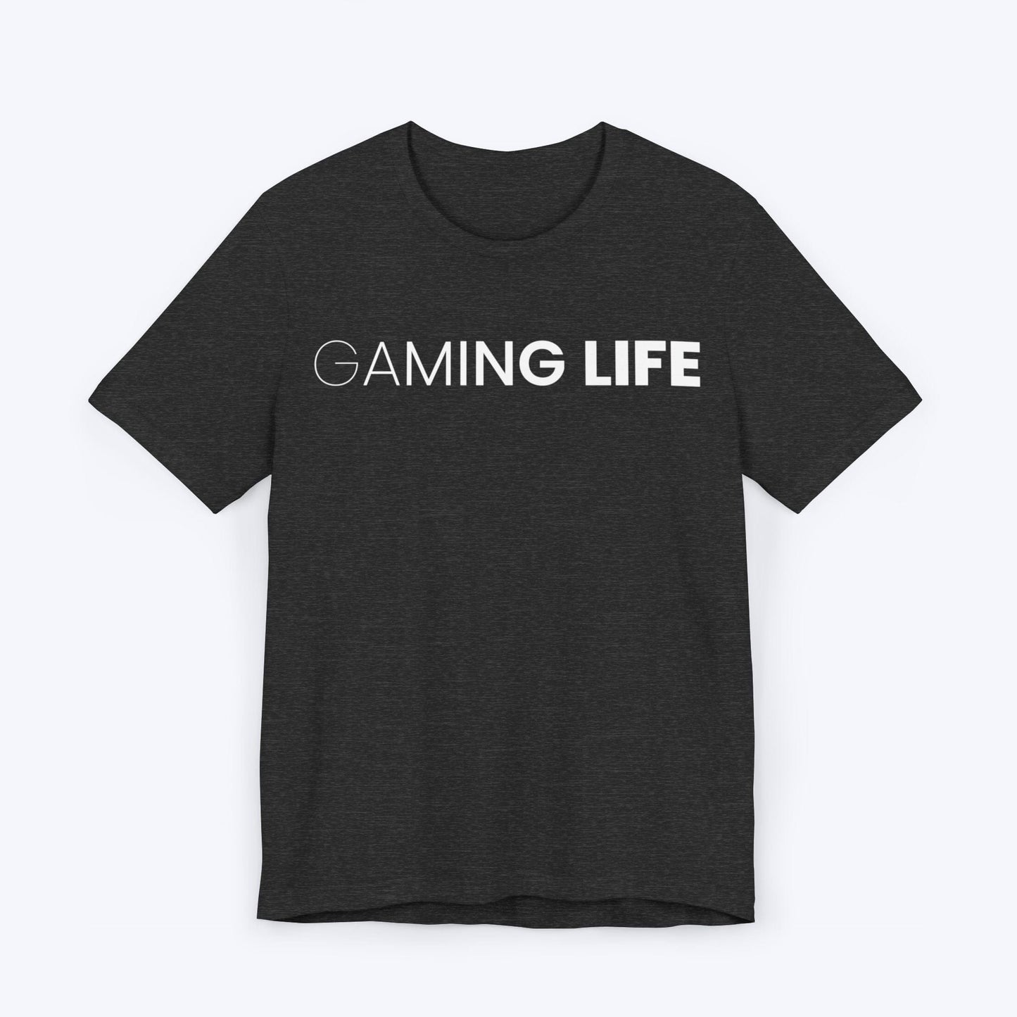 T-Shirt Dark Grey Heather / S Gaming Life Evolution T-shirt