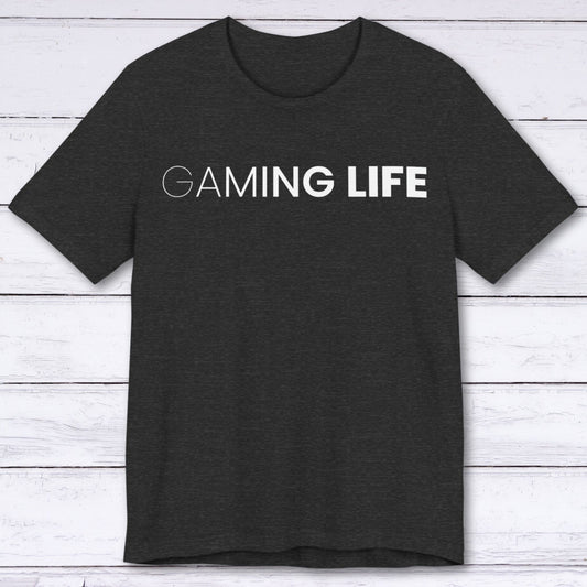 T-Shirt Dark Grey Heather / S Gaming Life Evolution T-shirt