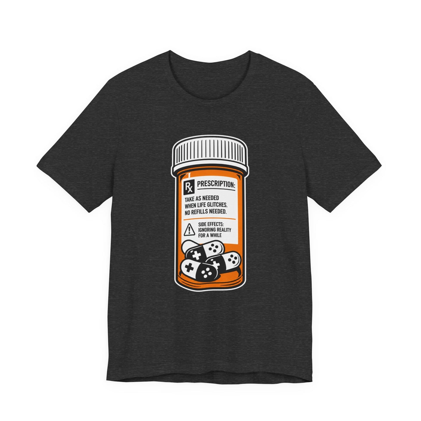T-Shirt Dark Grey Heather / S Gaming Prescription T-shirt