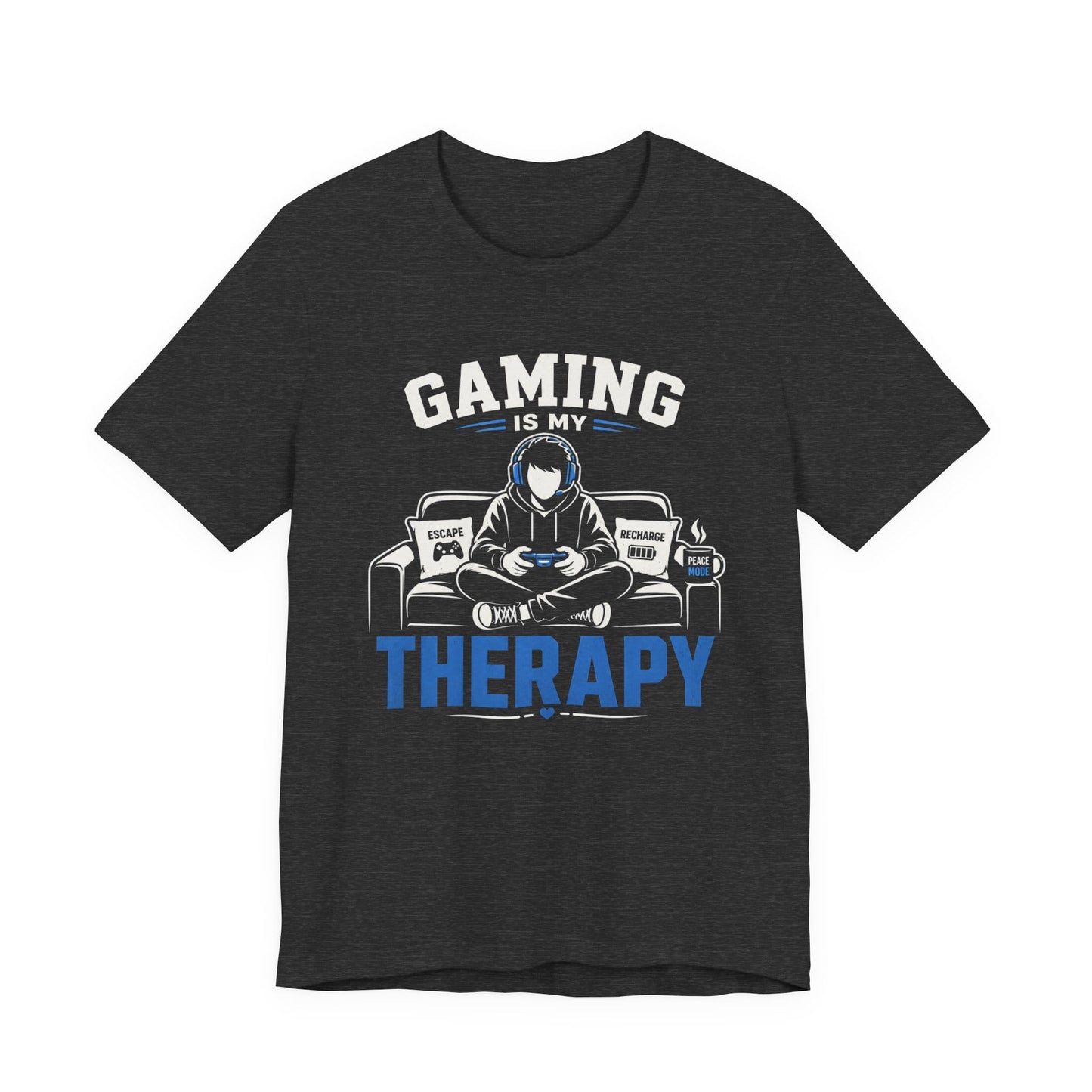 T-Shirt Dark Grey Heather / S Gaming Therapy T-shirt