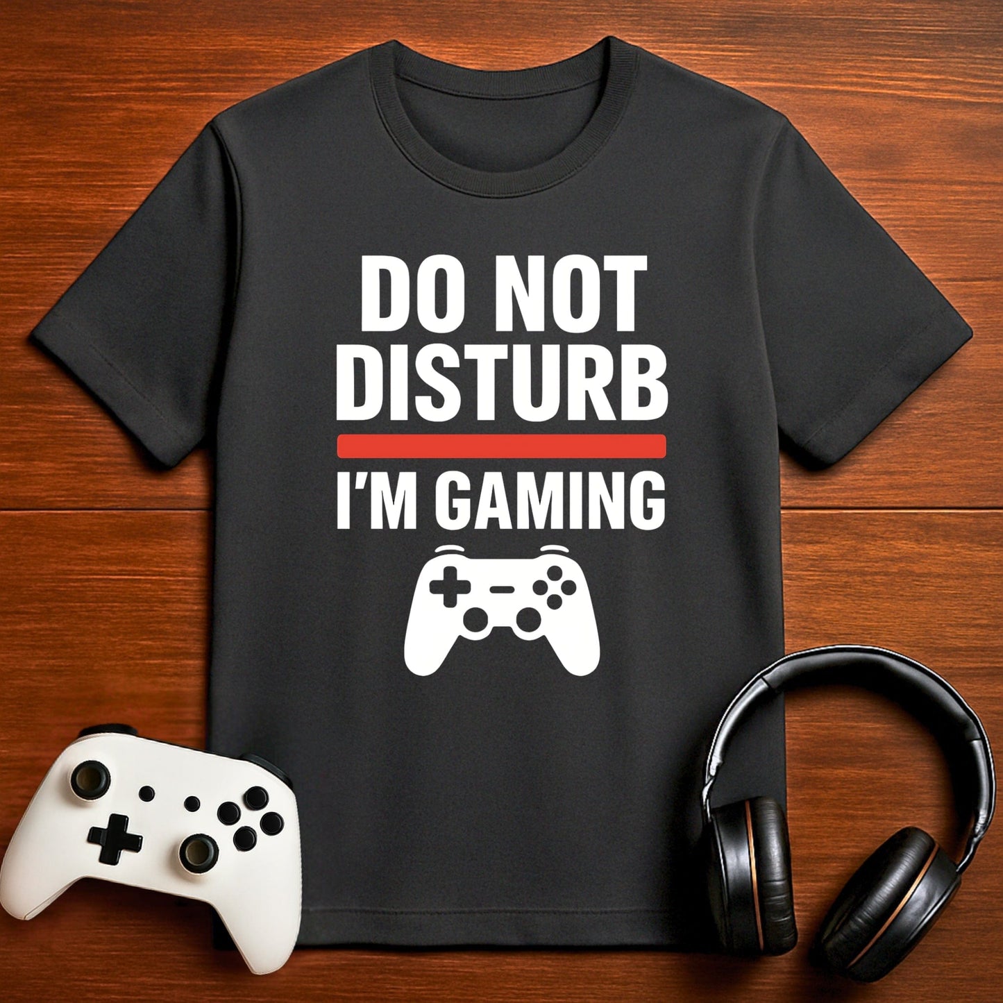 T-Shirt Dark Grey Heather / S Gaming Time – No Interruptions T-shirt