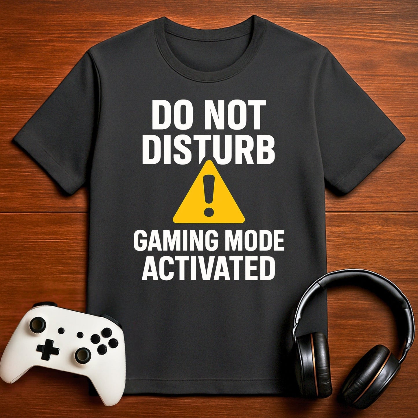 T-Shirt Dark Grey Heather / S Gaming Zone: No Interruptions T-shirt