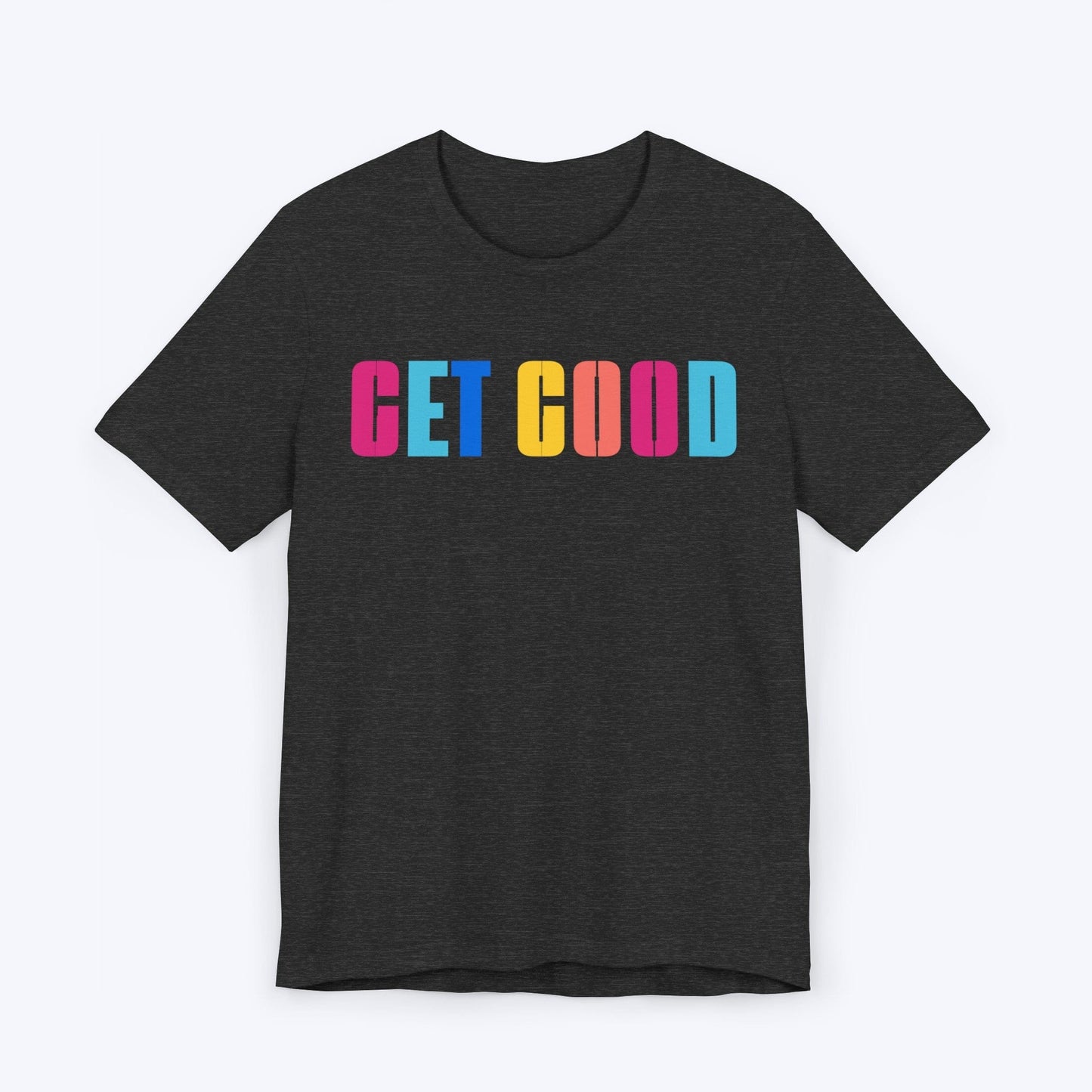 T-Shirt Dark Grey Heather / S Get Good: Summer Vibes T-shirt