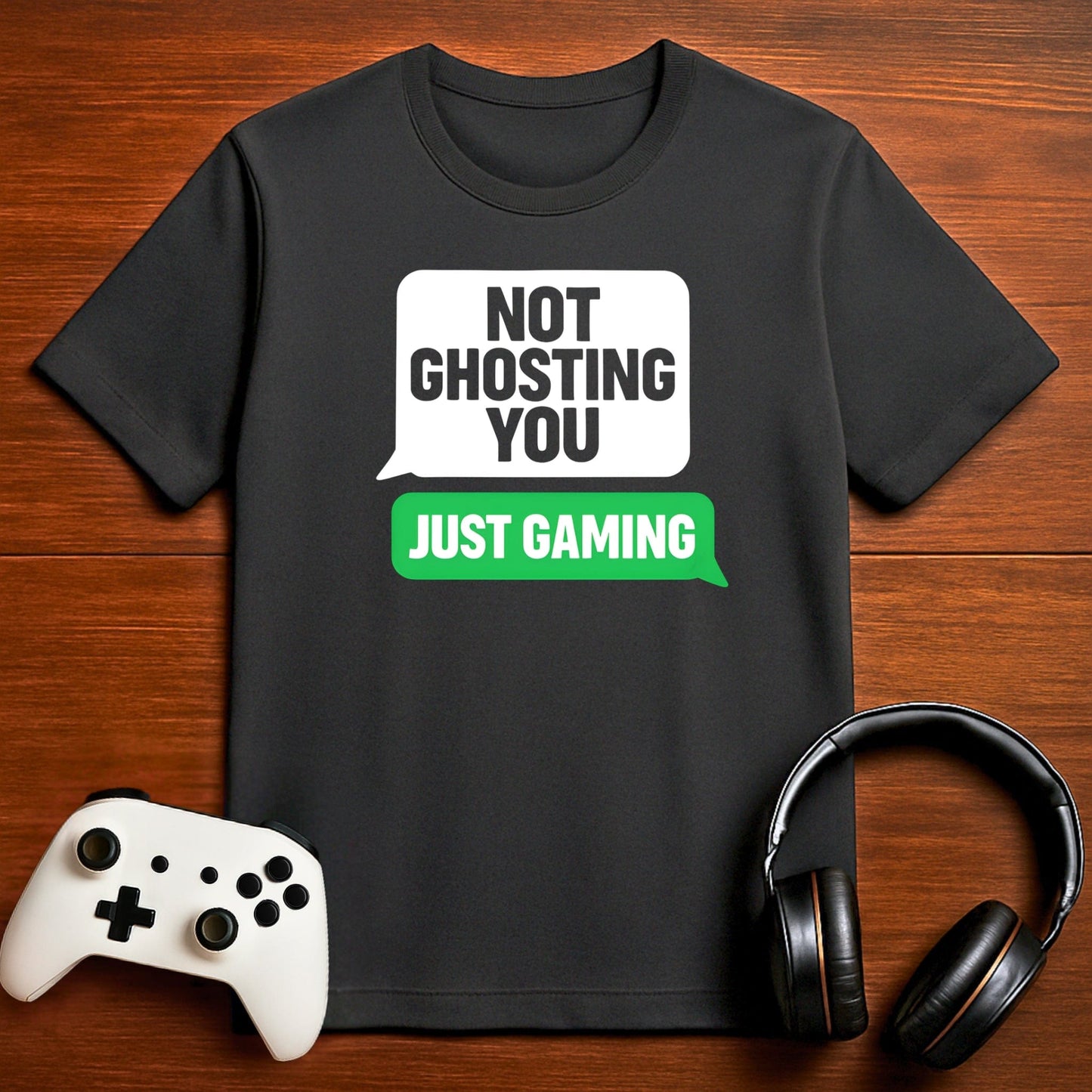 T-Shirt Dark Grey Heather / S Ghost Mode: Gaming Activated T-shirt