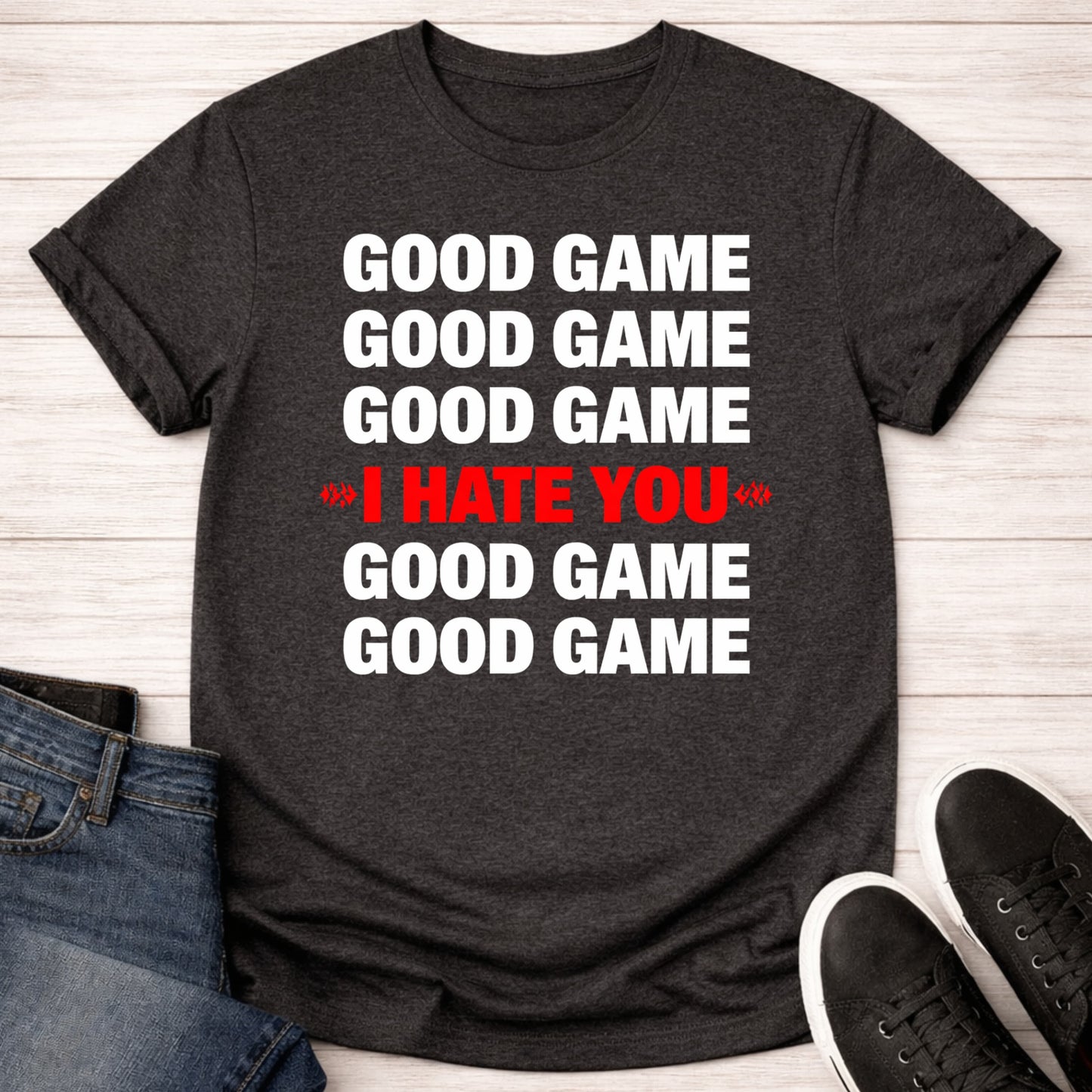 T-Shirt Dark Grey Heather / S Good Game T-shirt