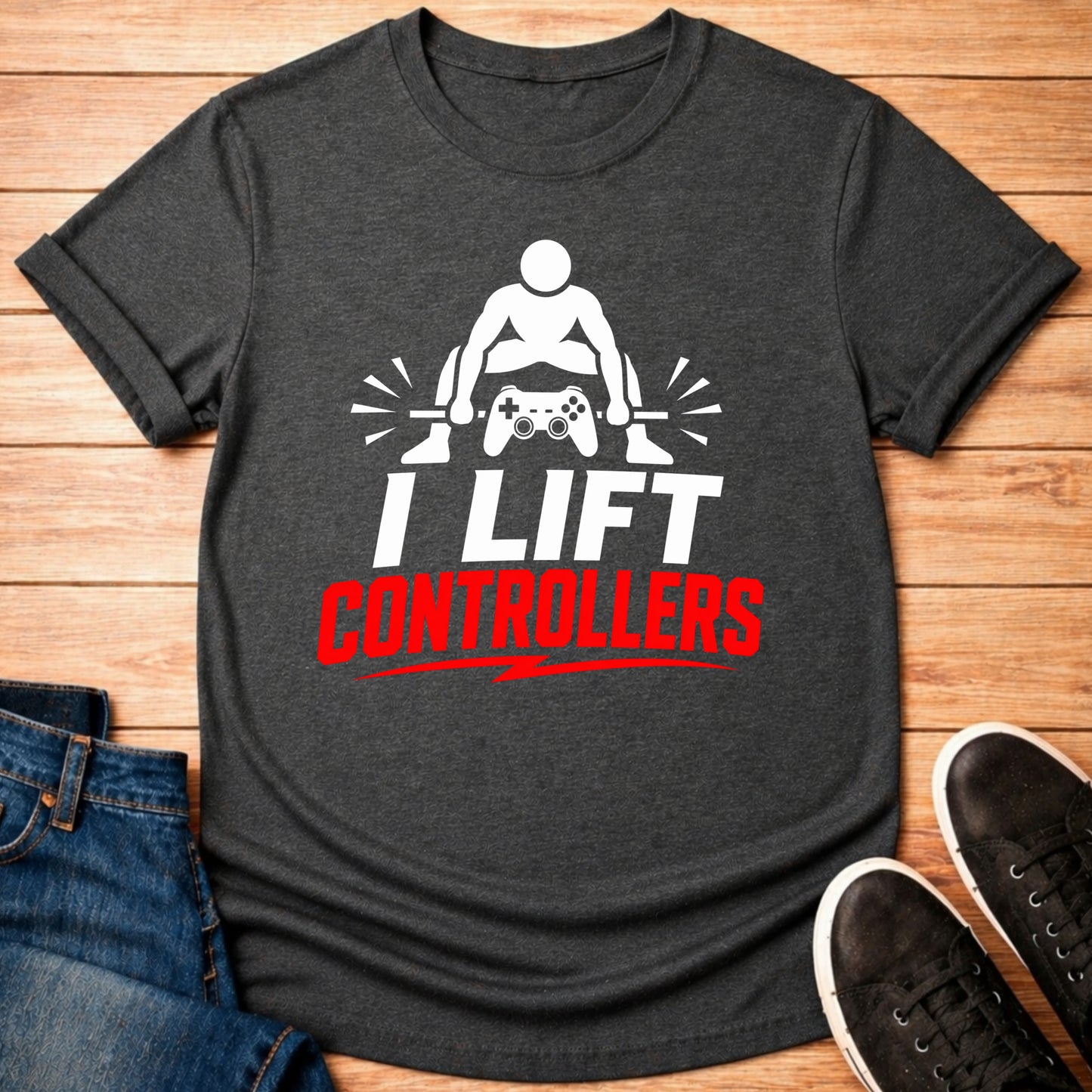T-Shirt Dark Grey Heather / S I Lift Controllers T-shirt