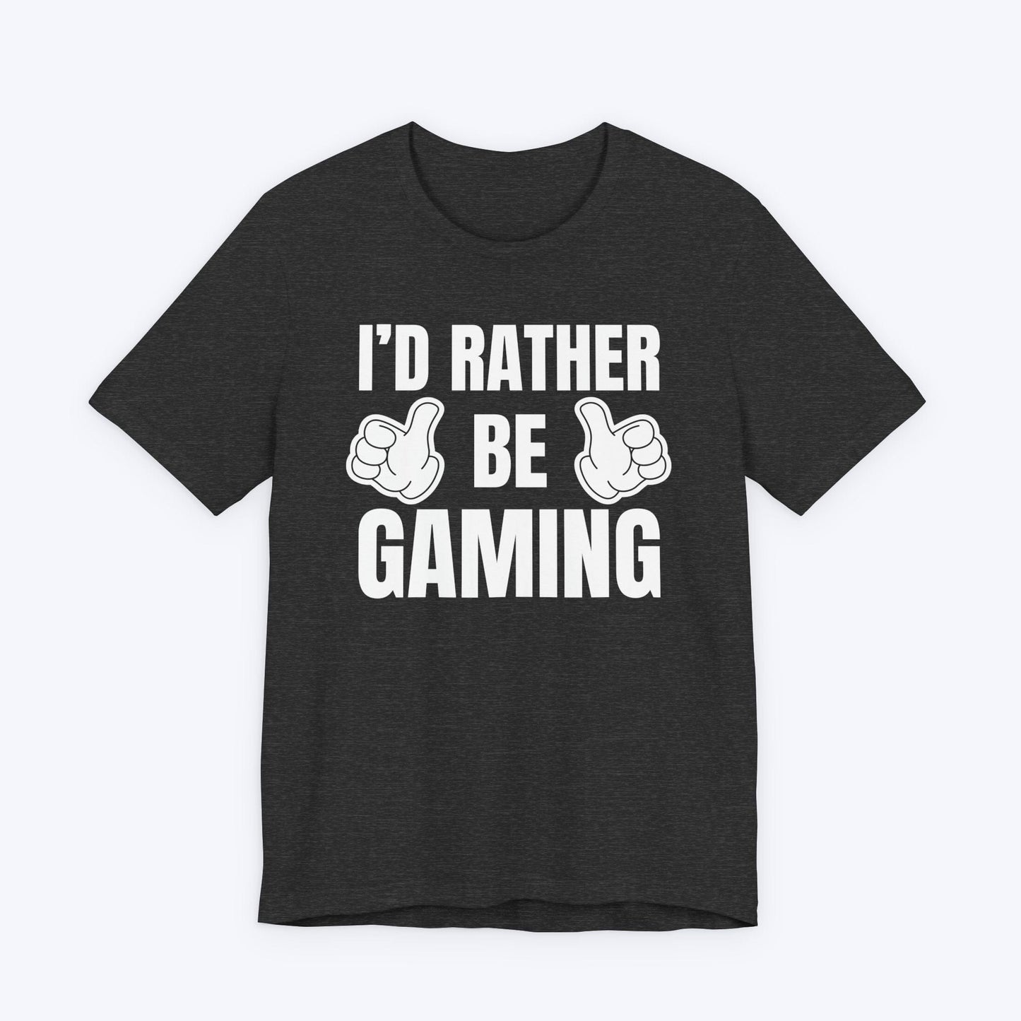 T-Shirt Dark Grey Heather / S I Prefer Gaming T-shirt