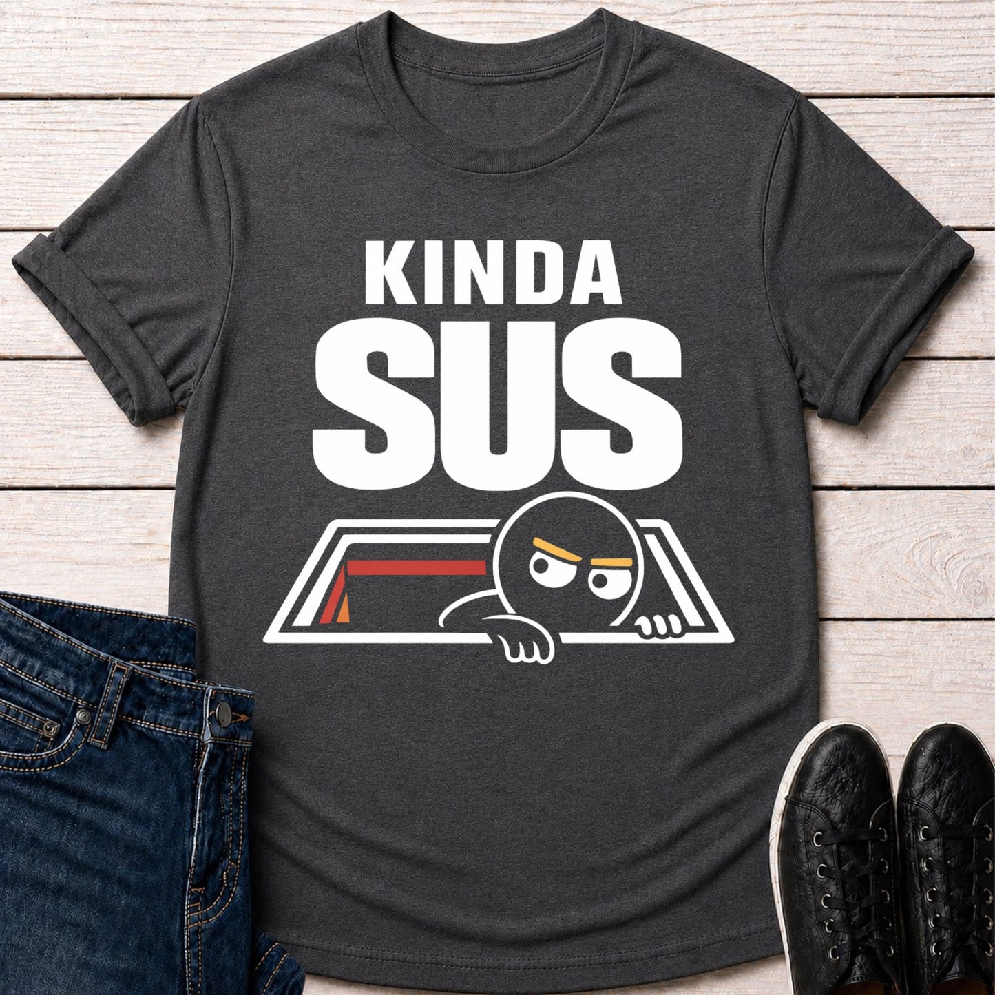 T-Shirt Dark Grey Heather / S In The Attic T-shirt