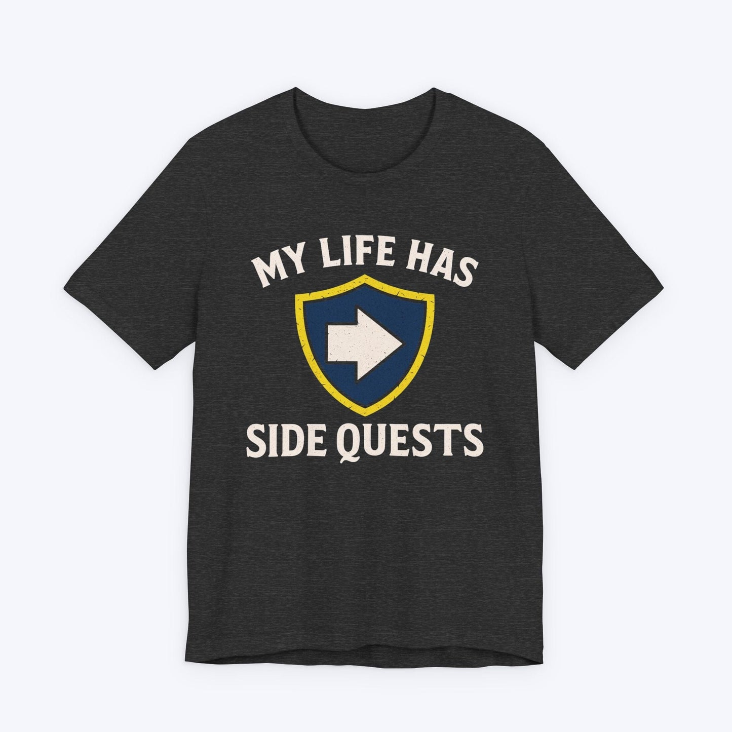 T-Shirt Dark Grey Heather / S IRL Side Quests T-shirt