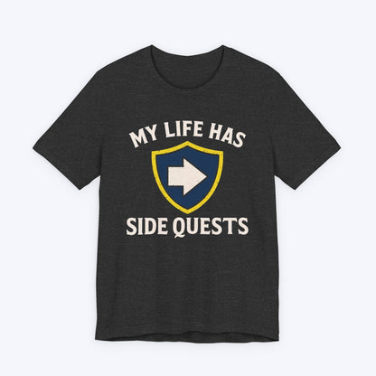 T-Shirt Dark Grey Heather / S IRL Side Quests T-shirt