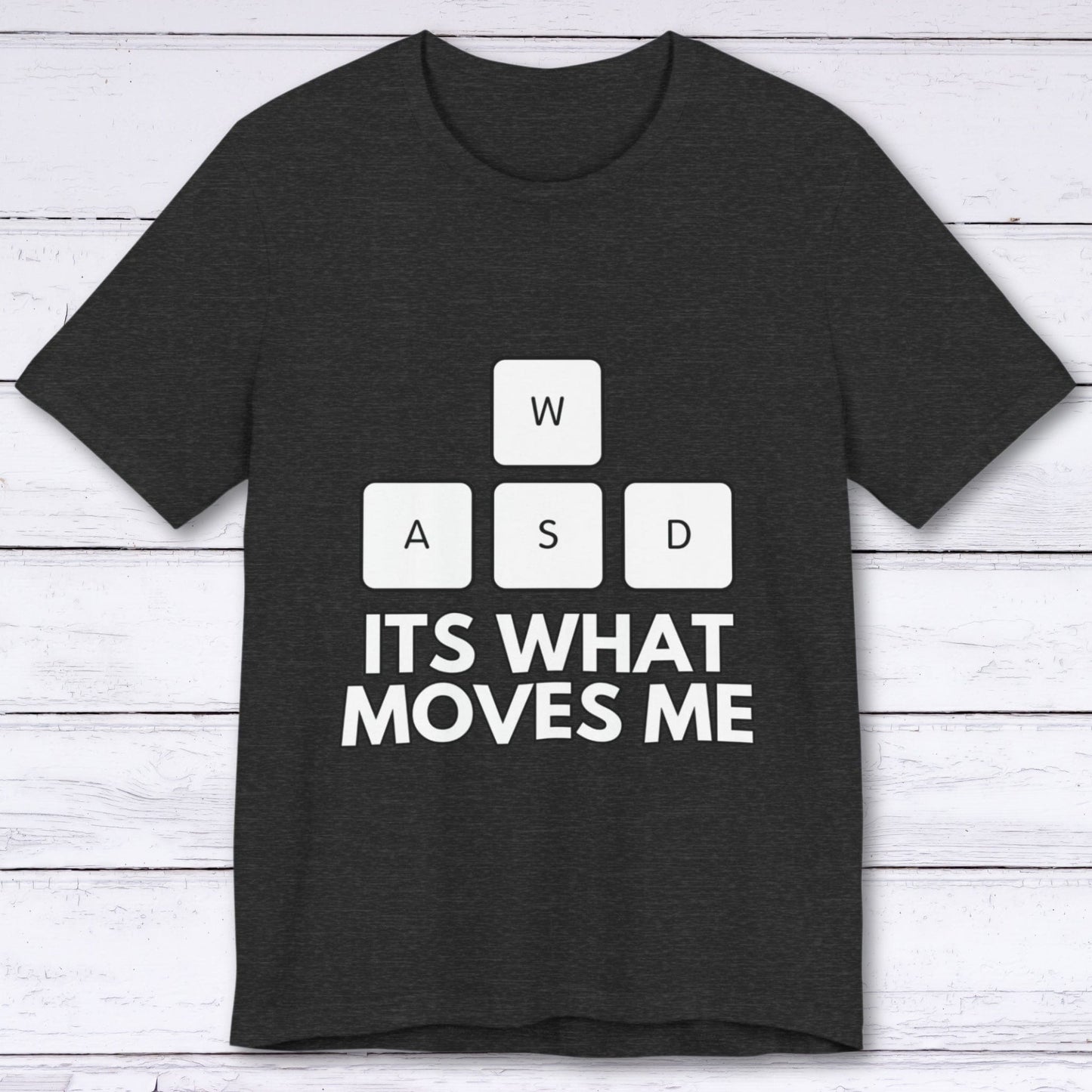 T-Shirt Dark Grey Heather / S It's What Moves Me (Classic Edition) T-shirt