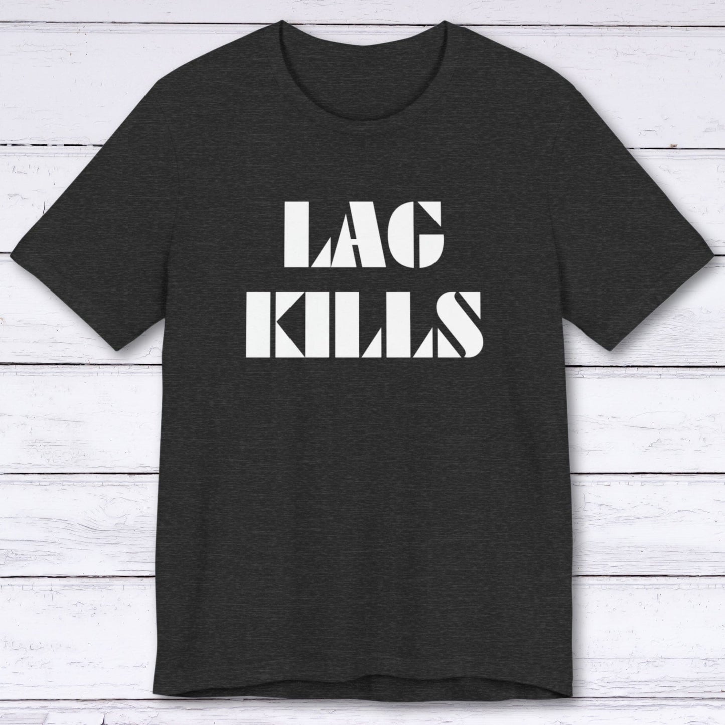 T-Shirt Dark Grey Heather / S Lag: The Silent Assassin T-shirt