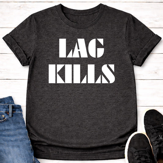 T-Shirt Dark Grey Heather / S Lagged Out T-shirt