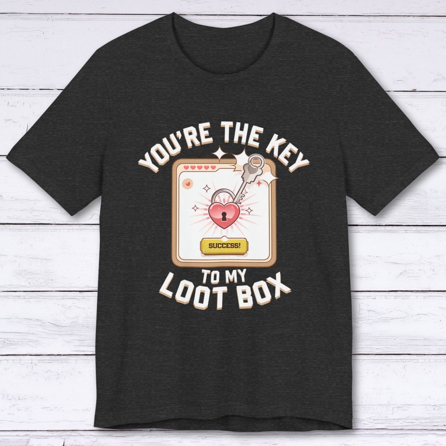 T-Shirt Dark Grey Heather / S Loot My Heart T-shirt