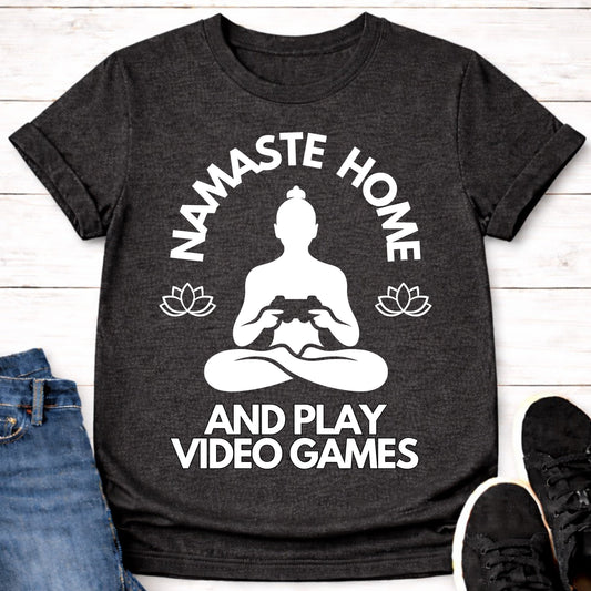 T-Shirt Dark Grey Heather / S Lotus Gamer T-shirt