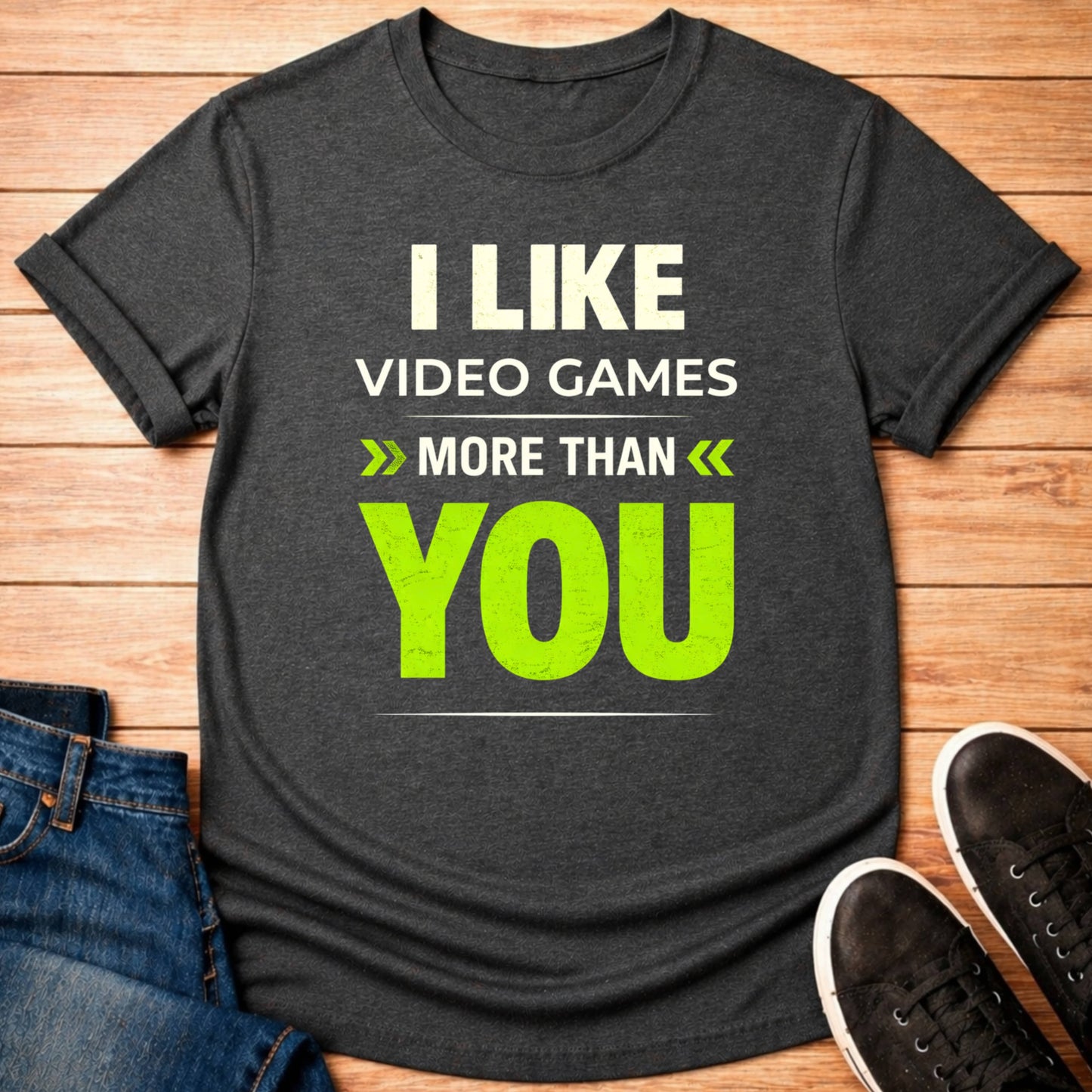 T-Shirt Dark Grey Heather / S More Than You T-shirt
