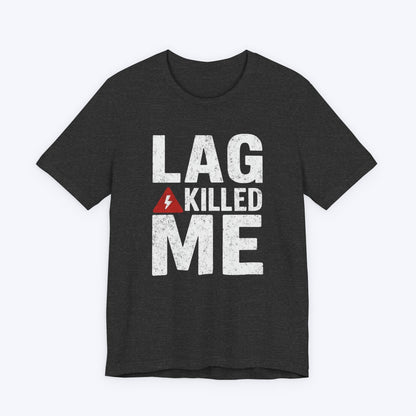 T-Shirt Dark Grey Heather / S My KD Ratio Hates Lag T-shirt