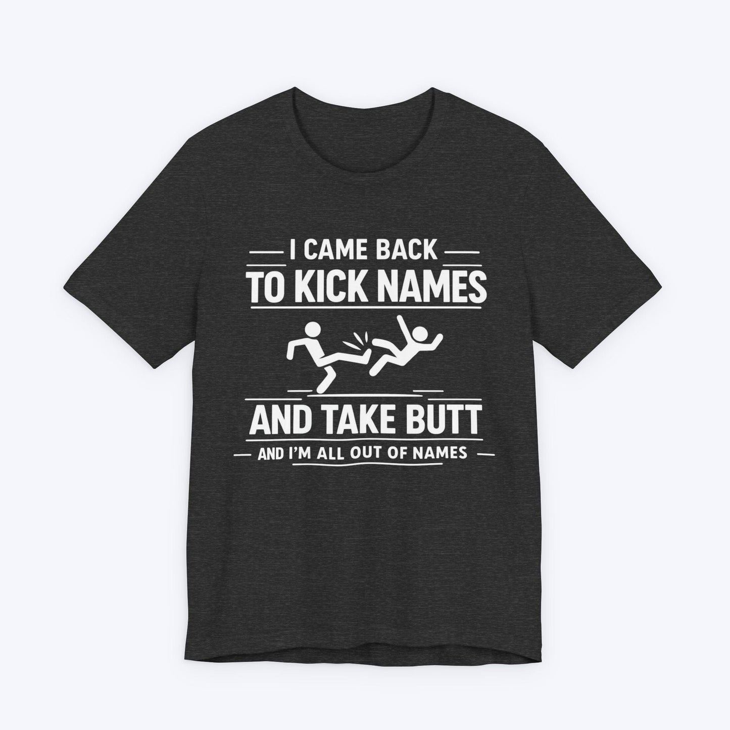 T-Shirt Dark Grey Heather / S Name Kicker T-shirt
