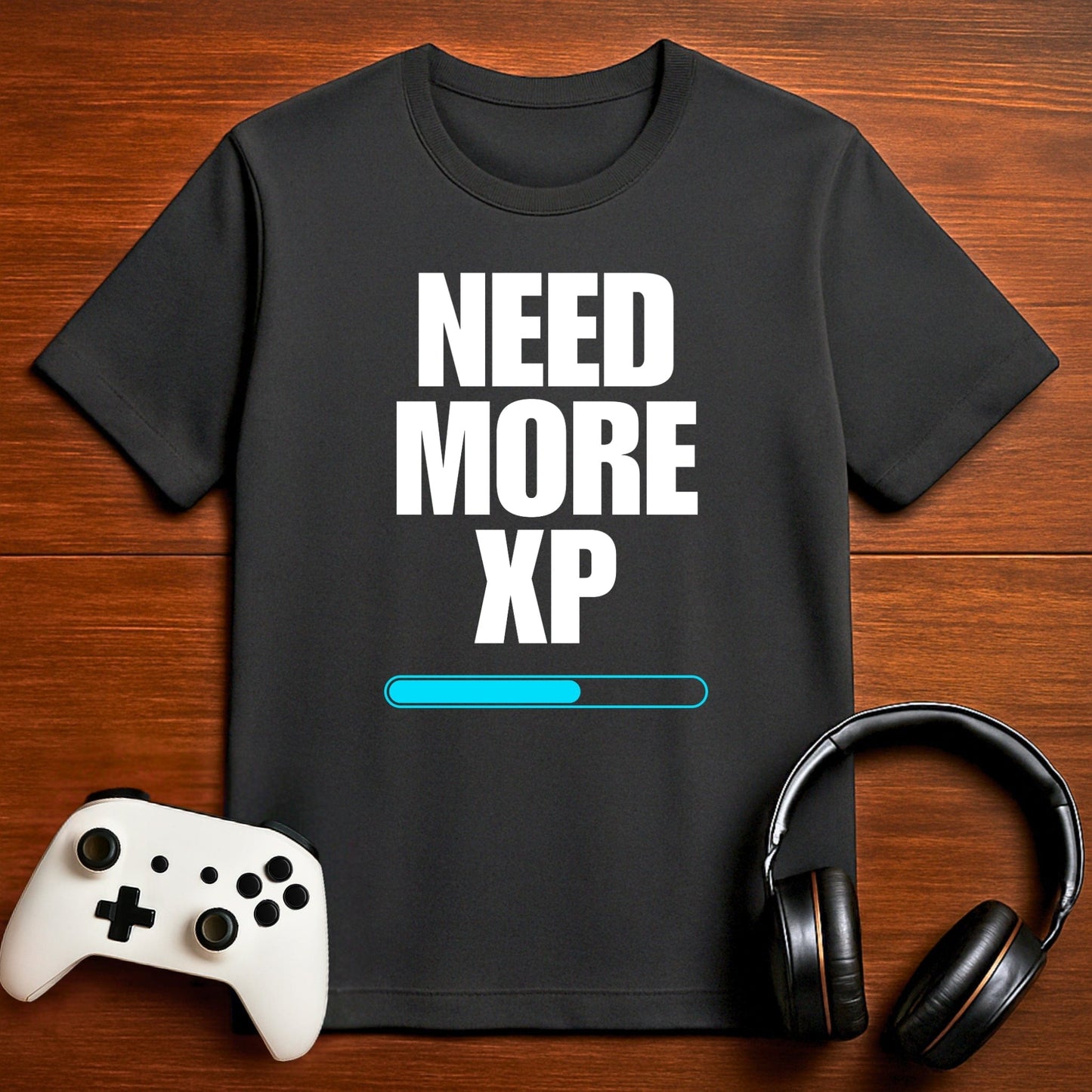 T-Shirt Dark Grey Heather / S Need More XP T-shirt
