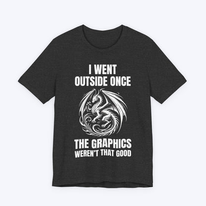 T-Shirt Dark Grey Heather / S No Dragons, No Immersion T-shirt