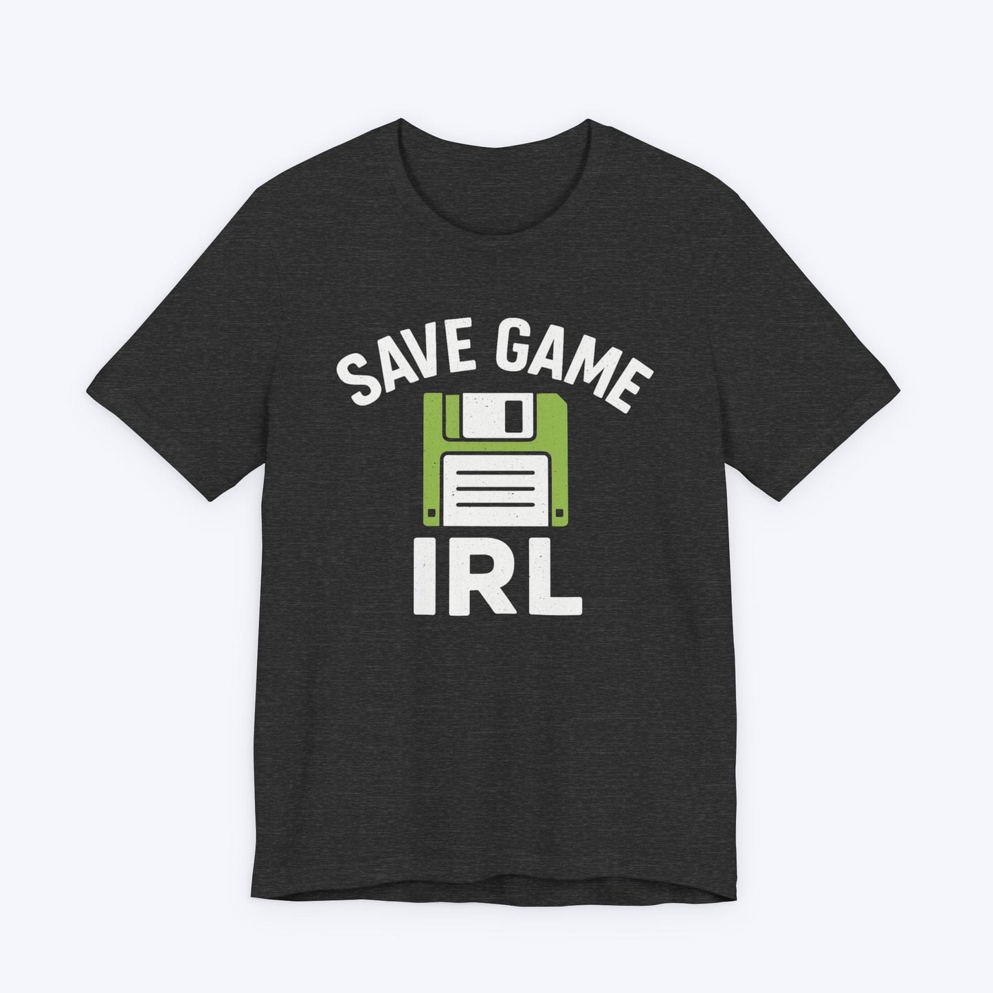 T-Shirt Dark Grey Heather / S Old School Game Save T-shirt