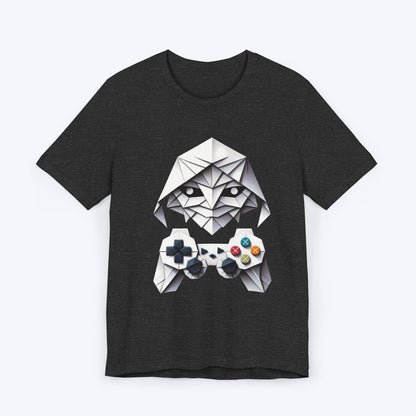 T-Shirt Dark Grey Heather / S Paper Face Gamer T-shirt