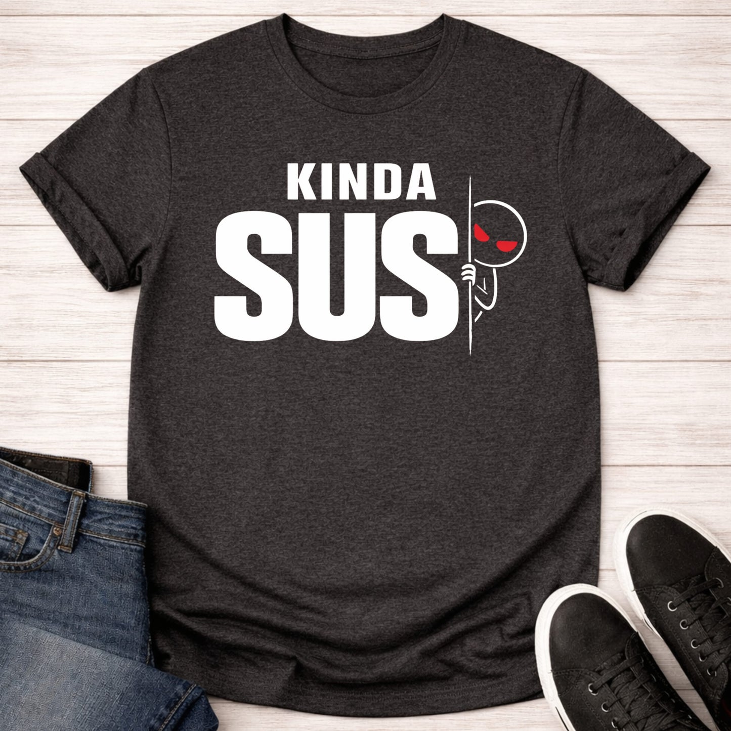 T-Shirt Dark Grey Heather / S Peak Sus T-shirt T-shirt