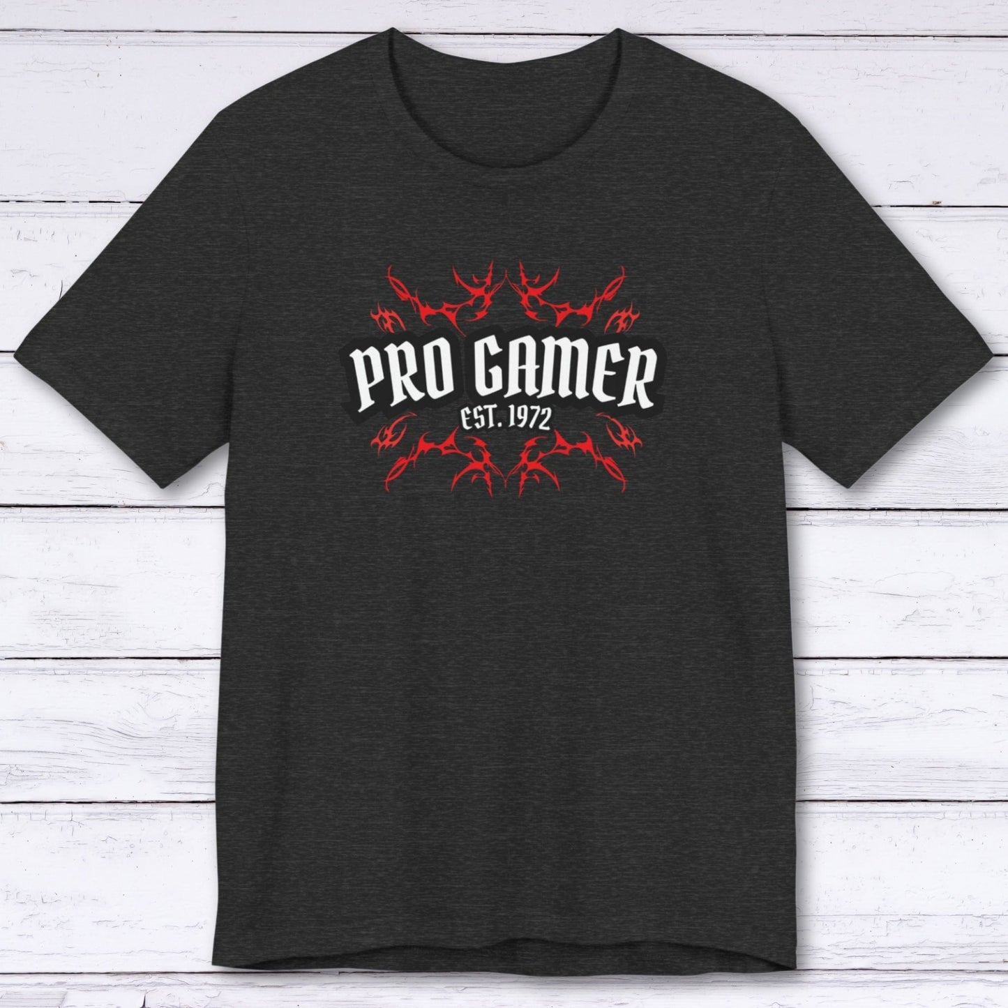 T-Shirt Dark Grey Heather / S Pro Gamer (Est. 1972) T-shirt