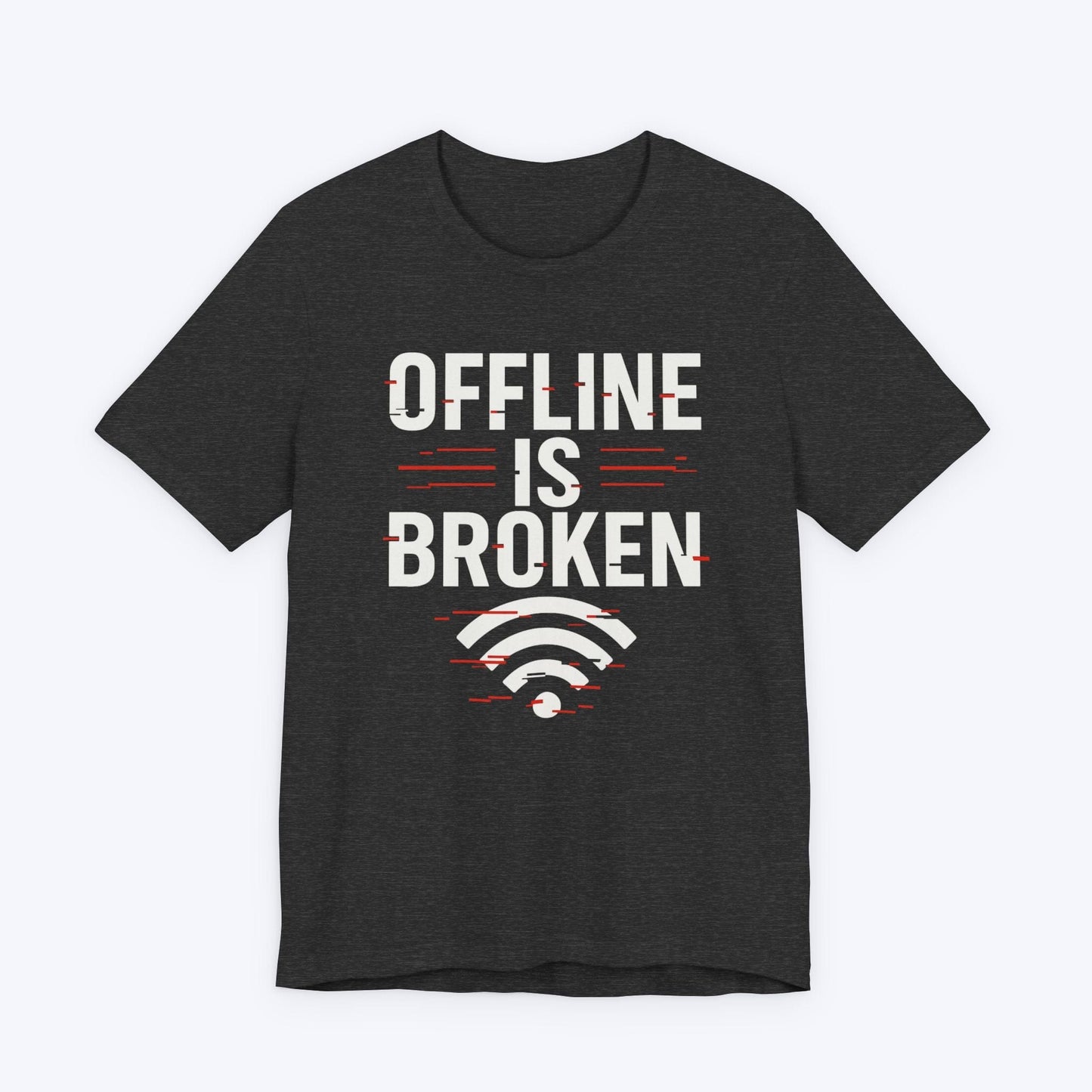 T-Shirt Dark Grey Heather / S Put Me Back Online T-shirt