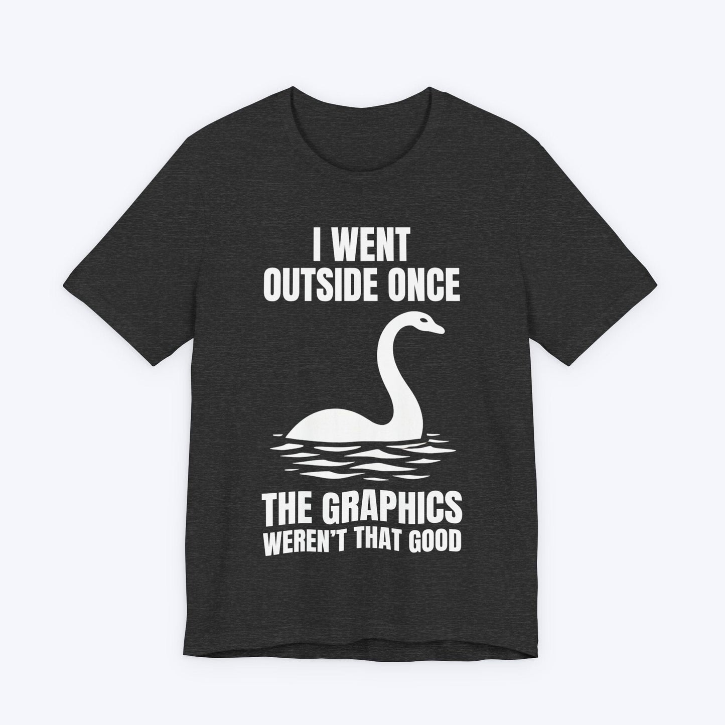 T-Shirt Dark Grey Heather / S Real Lakes Have No Lore T-shirt