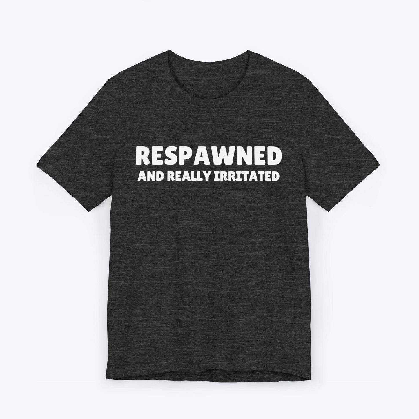 T-Shirt Dark Grey Heather / S Respawned and Really Irritated T-shirt