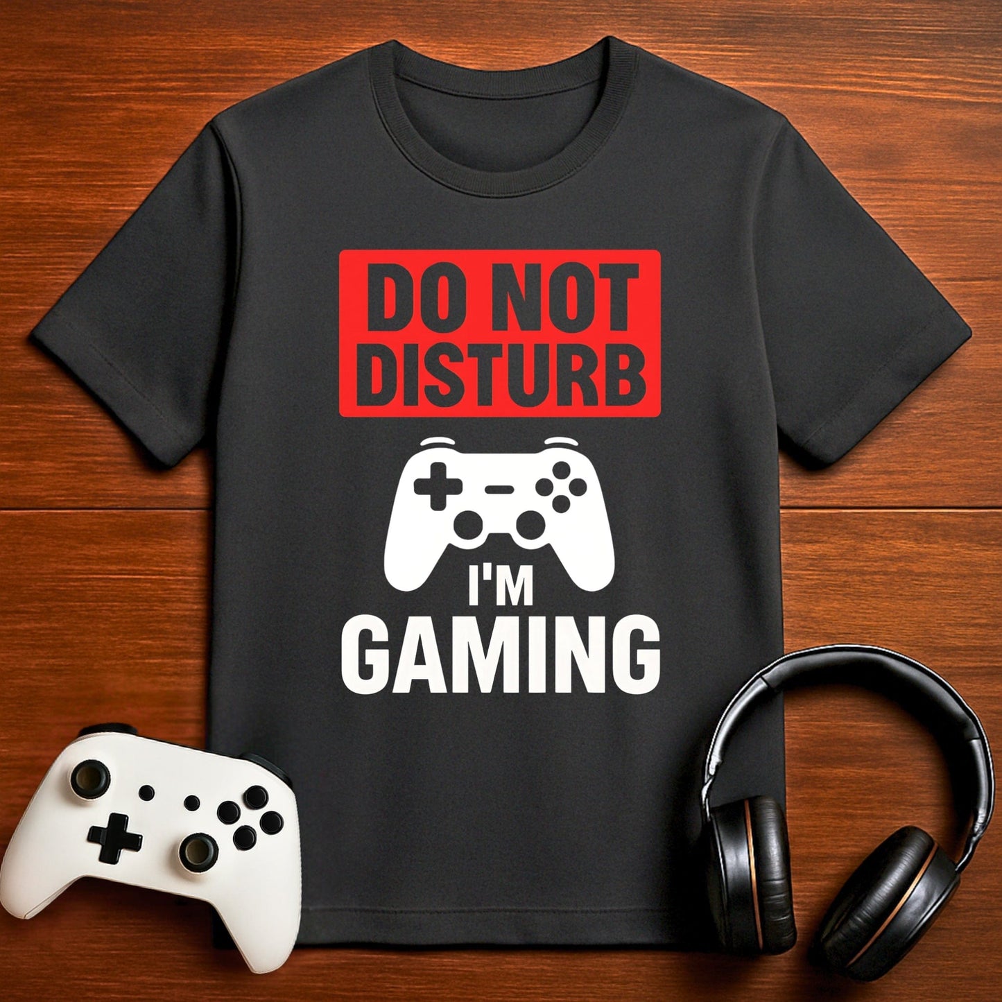 T-Shirt Dark Grey Heather / S Silence Mode: Gamer Activated T-shirt