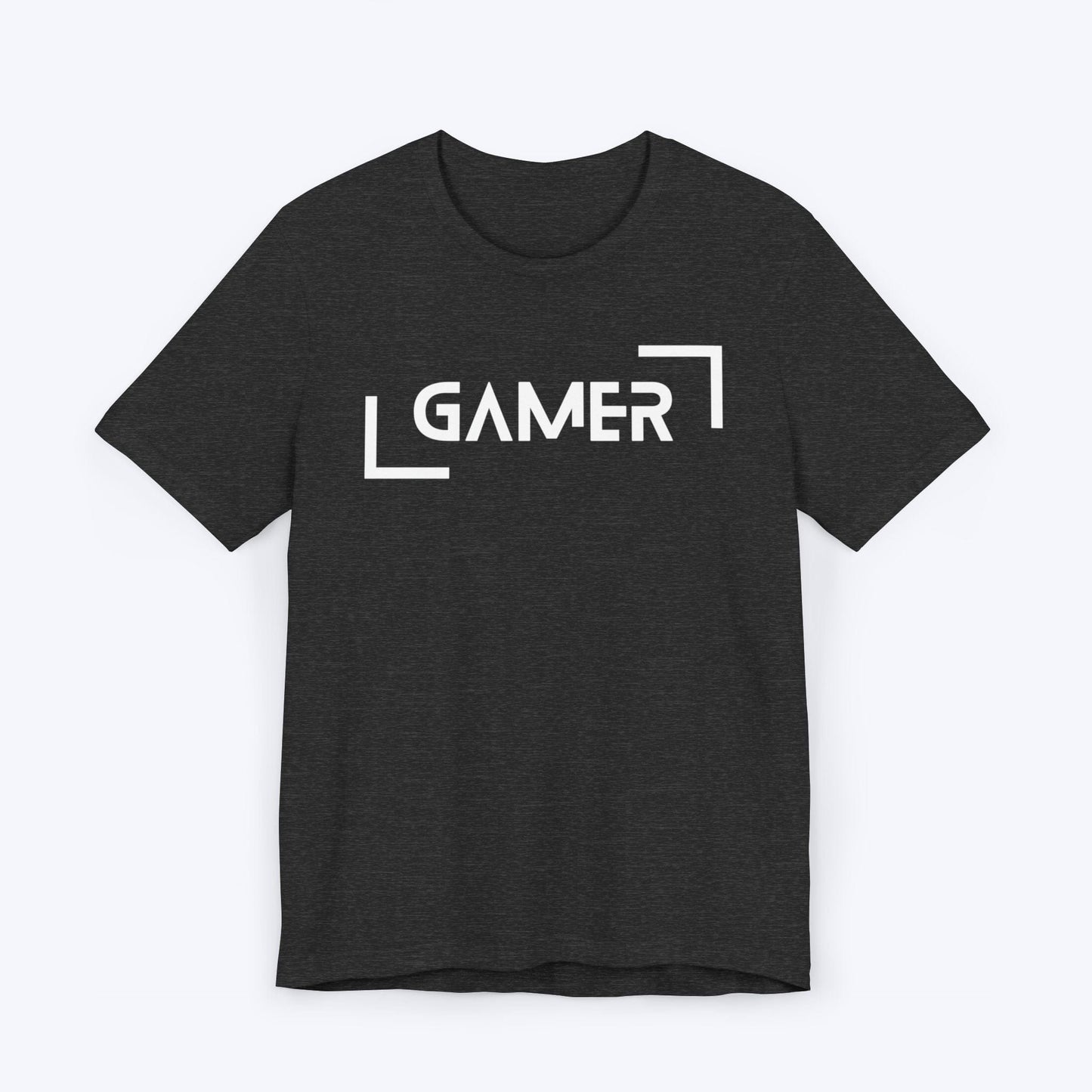 T-Shirt Dark Grey Heather / S Simple Gamer T-shirt