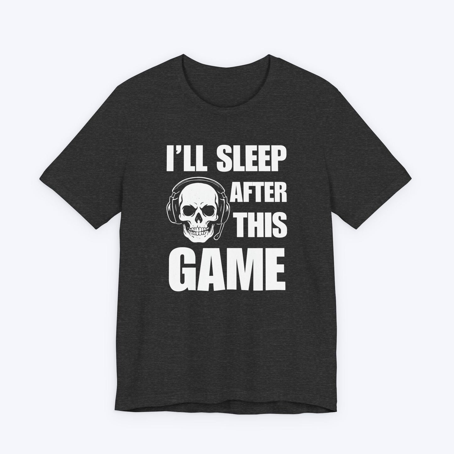 T-Shirt Dark Grey Heather / S Sleep Can Wait Gamer T-Shirt