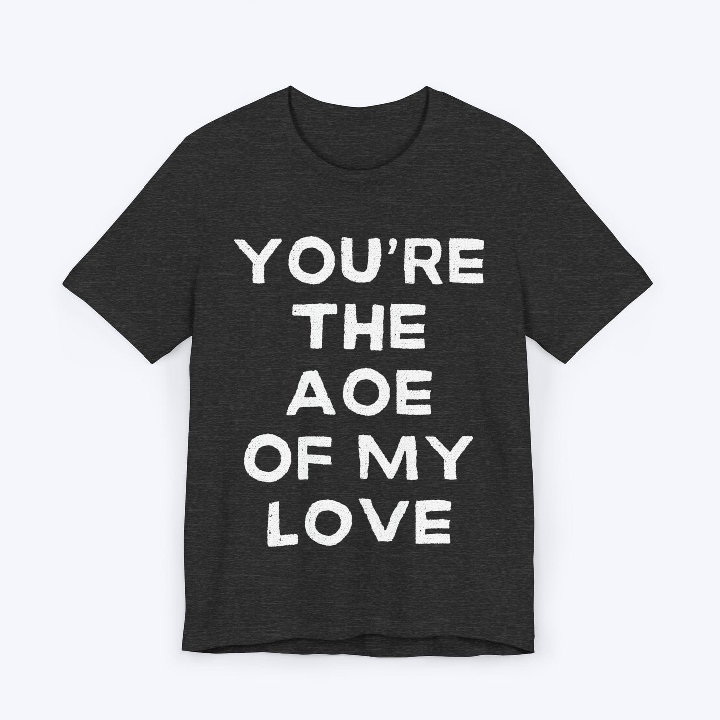 T-Shirt Dark Grey Heather / S The Area Of Effect of Love T-shirt