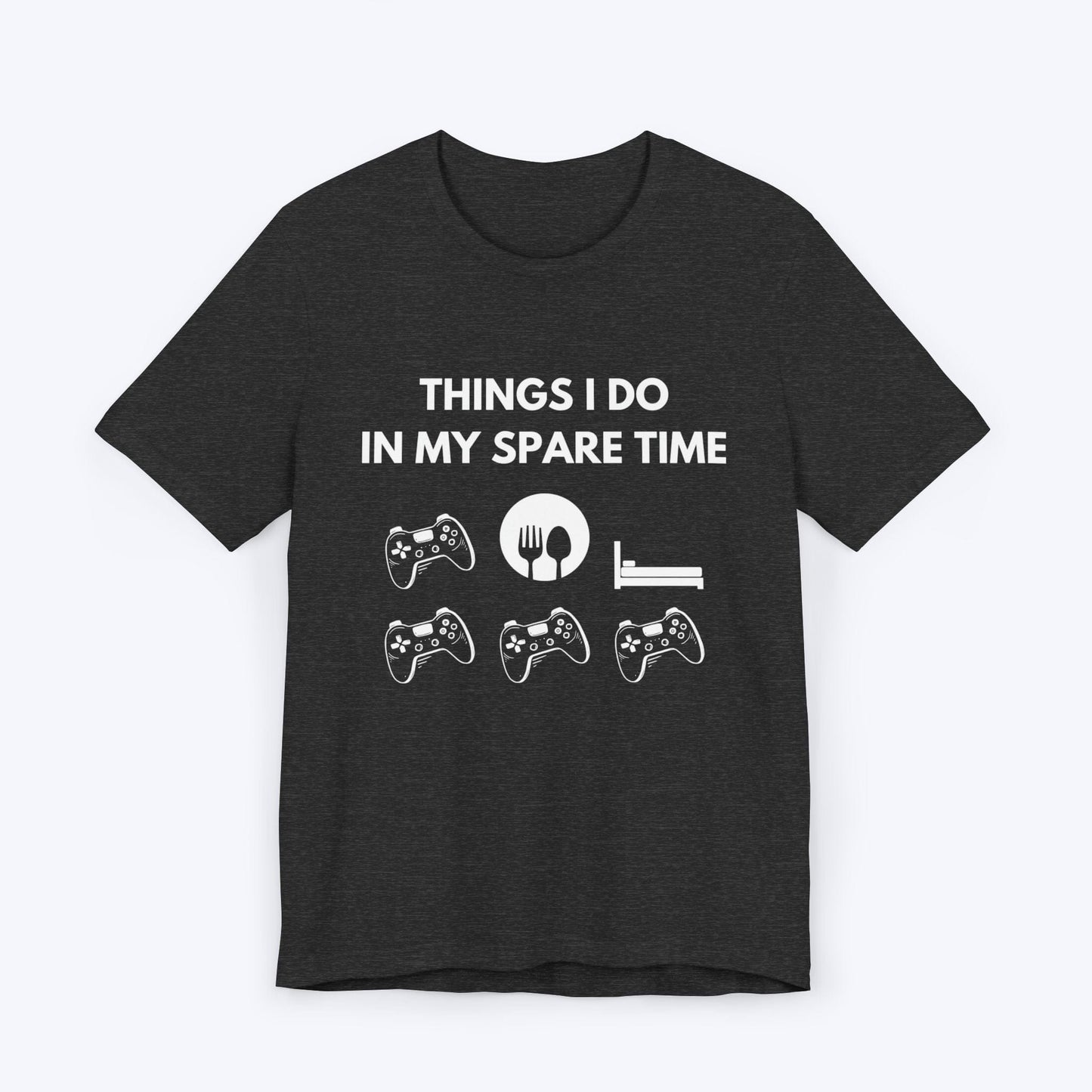 T-Shirt Dark Grey Heather / S Things I Do In My Spare Time T-shirt