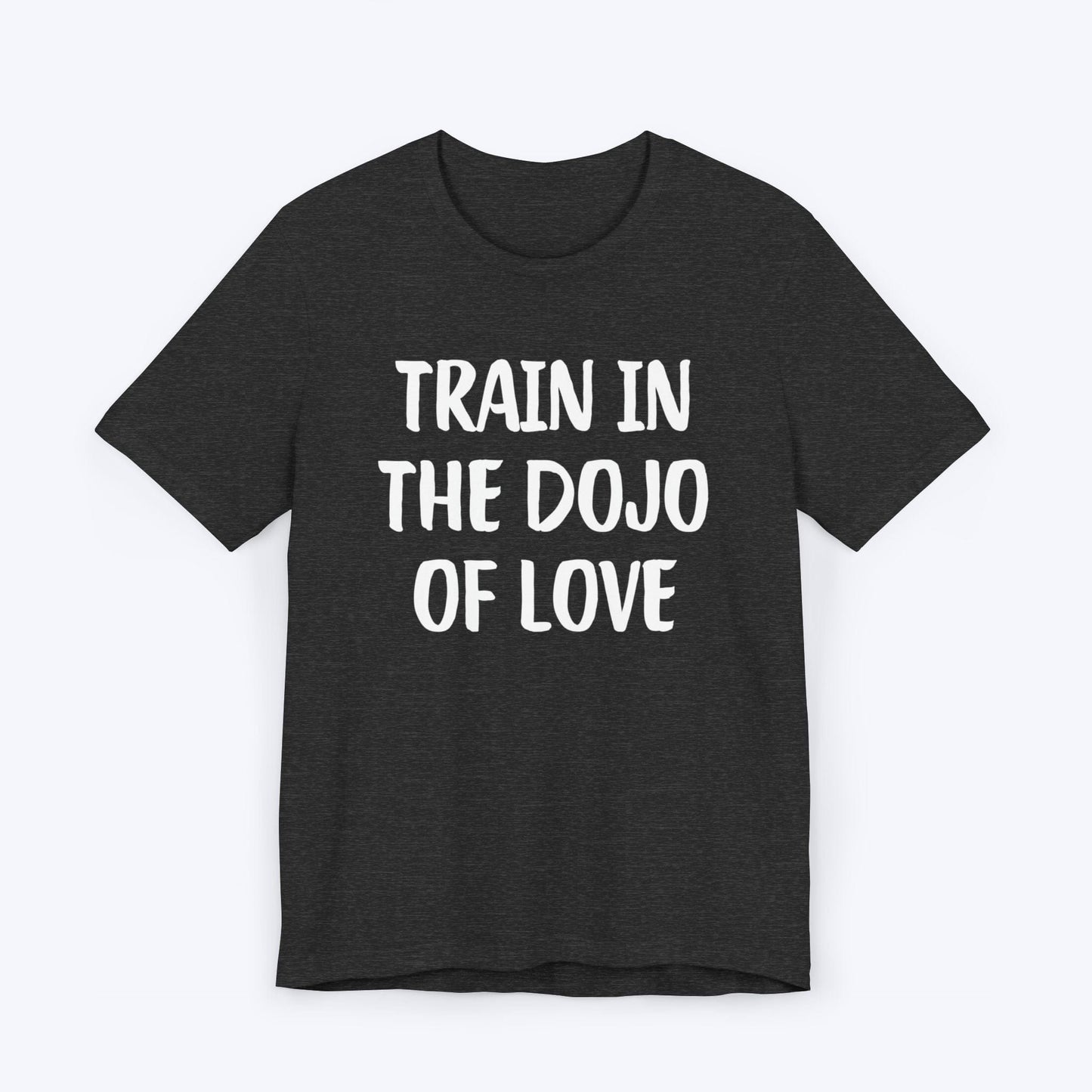 T-Shirt Dark Grey Heather / S Train In The Dojo Of Love T-shirt