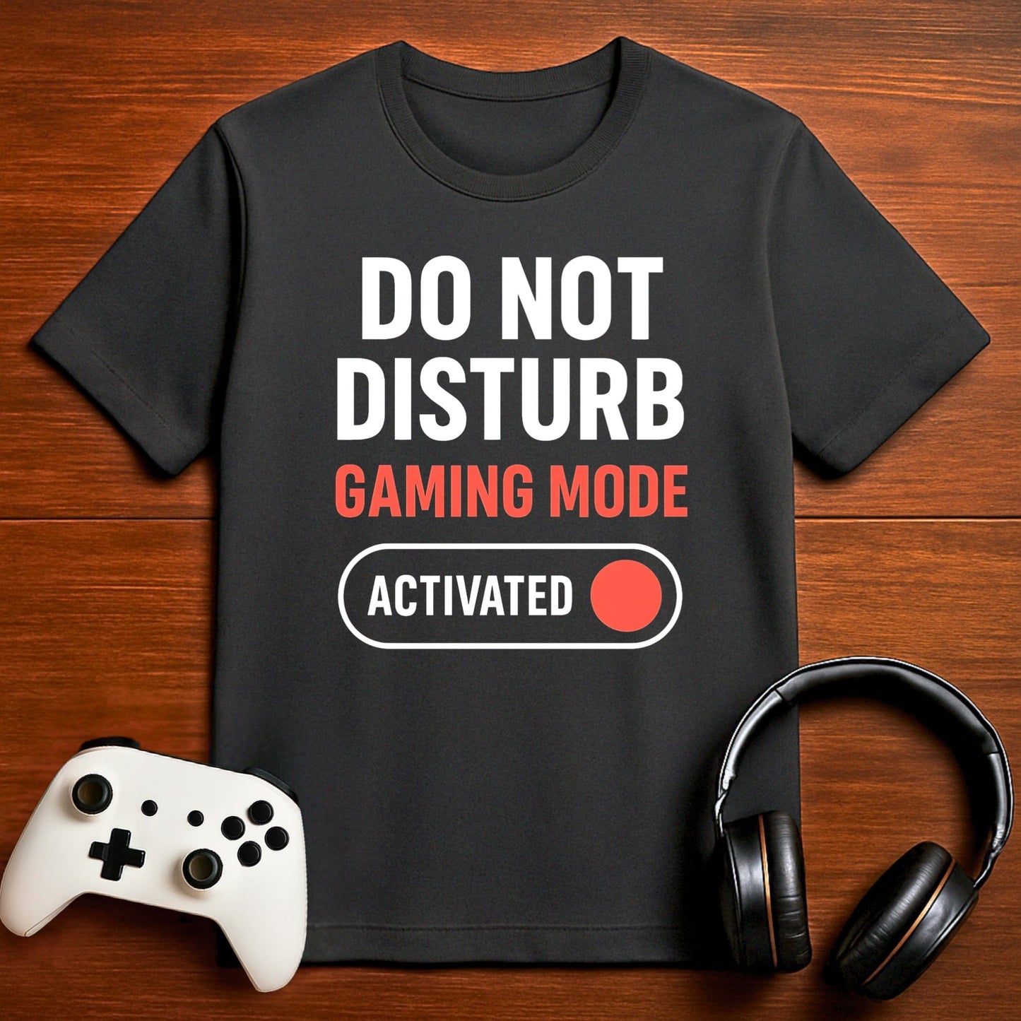 T-Shirt Dark Grey Heather / S Warning: Gaming Mode On T-shirt