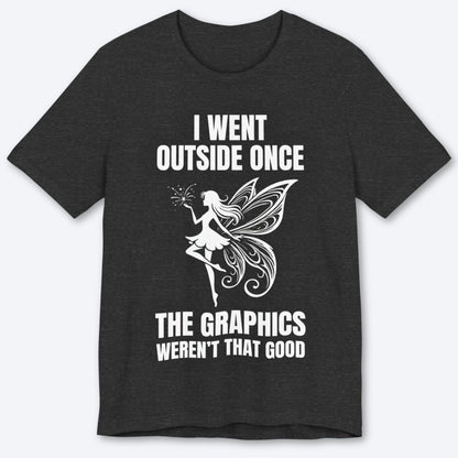 T-Shirt Dark Grey Heather / S Where’s the Fairy Dust Update T-shirt
